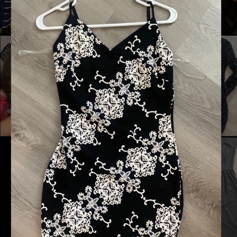 Mini dress.